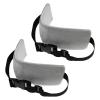 2 Pcs Travel Pillow Alternative, Head Support Strap, Headrest Travel Pillow, Neck Support Band, Airplane Head Strap, Travel Head Support Band, Neck Brace for Sleeping on Airplane Car (Gray) view 1