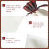 UIANG Music,Christmas Candy Bags with Drawstring,Notes and Clef Sheet Play Writing Print,Trick or Treating Bags, Halloween Goodie Bags for Kids Halloween Party Favors Supplies,Black White - S view 4