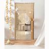 Crystal Beaded Curtain Door Beads 31.5x70.9in 35.4x78.7in 39.4x78.7in Acrylic Hanging Door Beads String Curtain, Clear Crystal Room Bead Partition Curtain Door Frame Beads(Coffee,35.4x78.7in) view 2