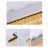 Crystal Beaded Curtain Door Beads 31.5x70.9in 35.4x78.7in 39.4x78.7in Acrylic Hanging Door Beads String Curtain, Clear Crystal Room Bead Partition Curtain Door Frame Beads(Coffee,35.4x78.7in) view 4