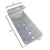4 Pack 12" Galvanized L-Type Boat Trailer Bunk Bracket, Heavy Duty (4 Pack) view 2
