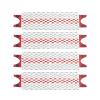 YYMYLXYM XL Washable Mop Cloth Accessories Compatible with Vileda UltraMax Steam Cleaner Microfibre Floor Mop Pads Flat Quick Drying Machine Parts(6pcs) view 2
