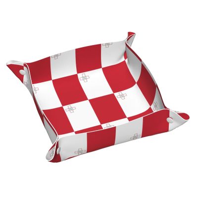 Flag of Malta Decorative Storage Tray Unisex Item Tray Travel Storage Tray Key Ring Coin Watch Earring Tray