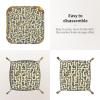 Labyrinth Treasure Map Decorative Storage Tray Unisex Item Tray Travel Storage Tray Key Ring Coin Watch Earring Tray view 3