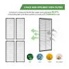ROBAUN Compatible with S7 / T7S / S7 MaxV Plus Replacement Spare Parts Main Side Brush Filter Mop Rag Dust Bag(Set E) view 4