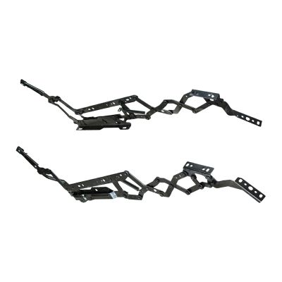 HomeLoft Basics 2Pcs Sofa Footrest Hinges Replacement, Folding Hinge Furniture Hardware Accessories, Multifunctional Adjustable Angle Recliner Chair Hinge, 102cmx36cm