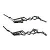 HomeLoft Basics 2Pcs Sofa Footrest Hinges Replacement, Folding Hinge Furniture Hardware Accessories, Multifunctional Adjustable Angle Recliner Chair Hinge, 102cmx36cm view 1