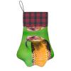 JaoXer Cobra Snake Christmas Pet Paw Stocking - Double-Sided Printed for Festive Decor - Unique Family Holiday Fireplace Decor view 1