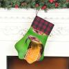 JaoXer Cobra Snake Christmas Pet Paw Stocking - Double-Sided Printed for Festive Decor - Unique Family Holiday Fireplace Decor view 2