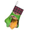JaoXer Cobra Snake Christmas Pet Paw Stocking - Double-Sided Printed for Festive Decor - Unique Family Holiday Fireplace Decor view 4