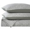 Superior 3 Piece Bedspread Set, Home Bed Decor, Decorative Bed Spread, 2 Pillow Shams, Medium Weight Blanket, Floral Matelasse Coverlet, Bedding Essentials, Enzy Collection, King, Sage view 2