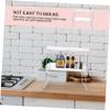 STOBAZA Multi-function Spice Rack Kitchen Storage Carousel for Countertop Stove Top view 4