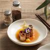 CHICKEN Dinnerware Plates Small Plate Dish Household Small Vegetable Plate White Ceramic Shallow Plate Stir-fry Plate Breakfast Plate Smooth Dinner Plate(7.8inch) view 3