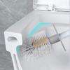 FURUIM2024M Toilet Brush Detachable Base Toilet Brush with Disc Long Handle Toilet Brush for Bathroom Storage Wall Mounted Toilet Brush Set Toilet Accessories view 4