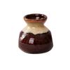irodlspeb Toothpick Dispenser Retro Ceramic Toothpick Holder Cotton Swab Box Portable Creative Hydroponic Plant Jar Ornaments Storage Ornaments Toothpicks for Appetizers(F) view 1