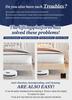 EclatBain Adjustable Bed Risers 3&4.3 Inch, 4000 lbs, 4 Pack White view 4