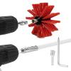 chimney sweep kit Chimney Sweep Kit Chimney Cleaning Brush Kit, Chimney Sweep Brush Drain Rod Set Chimney Cleaning Kit Nylon Cleaning Tool Accessory With 6/9/12/15/18 Flexible Rods(9 Rods,610mm) view 2
