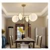 OJDHNJKNJ Dining Room Bedroom Living Room Chandelier Iron, Modern view 2