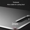 316 Cuttingboard, Chopping Board Steel, Metal Chopping Board, Double-sided Design, Easy to Clean, Round Hole for Hanging, Saves Space, Suitable for Dishwasher, Can Be Used in Home Kitchen(25*15cm/9.8* view 4