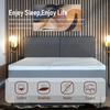 Anwick Gel Memory Foam Mattress for Cool Sleep, 10 Inch Green Tea Mattress in a Box, Pressure Relief, Fiberglass Free, Medium Firm Feel, CertiPUR-US Certified (Twin) view 4
