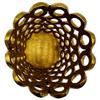 Bergamo Art 7" Decorative Handmade Aluminum Hollow-Craved Candle Holder Set of 2 view 4
