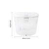 ITGHKM Clean Water Tank Sewage Tank Compatible for MijiaMop MJSTP Self-Cleaning Robot Vacuum Vacuum Cleaner Parts(Clean Water Tank) view 2