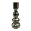 Bergamo Art 7 Inch Decorative Handmade Aluminum Modern Candle Holder Set of 2 view 2