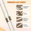 FAMUGOS 2PCS 6V LED Strips Fit for 65-inch TV view 4