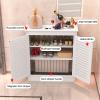 ZIHESY Radiator Cover Vented Safety steam Decorative, Heating Cabinet Shelf with Slatted Design, Washable Heater Dust Cover, for Home/Bedroom/Living Room/Bathroom(40x50x20cm/15.74x19.68x7.87in) view 4