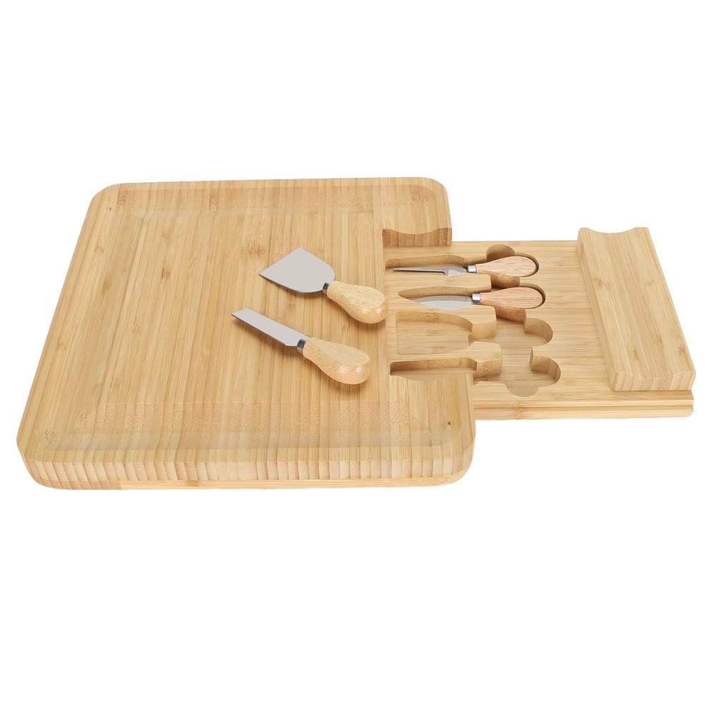 Hardness, Hygienic, Odorless Wood Cheese Board, Multifunctional Cheese Meat Tray, Nature Material, High Strength, for Serving Fruit, with Warm Color Tones, More Aesthetically