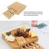 Hardness, Hygienic, Odorless Wood Cheese Board, Multifunctional Cheese Meat Tray, Nature Material, High Strength, for Serving Fruit, with Warm Color Tones, More Aesthetically view 2