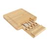 Hardness, Hygienic, Odorless Wood Cheese Board, Multifunctional Cheese Meat Tray, Nature Material, High Strength, for Serving Fruit, with Warm Color Tones, More Aesthetically view 4