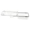 BRIGHTFUFU Retractable Sink Rack Multi-Functional Dish Drainer Kitchen Storage Iron Art Drain Basket Dish Drying Unit view 1