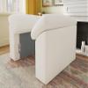 EASE MOOSE Armrest Accessories Module for Chenille Modular Sectional Sofa,White view 1