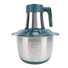 500W Electric Meat Grinder, 5L Stainless Steel Multifunctional Food Processor with 2 Blades, Power with Motor for Chopping Onions, Meat, Nuts, Green (US Plug 110V) view 1