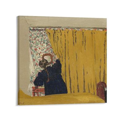 Edouard Vuillard Print Painting (37) Poster Cool Artworks Painting Wall Art Canvas Prints Hanging Picture Home Decor Posters 20x20inch(50x50cm)