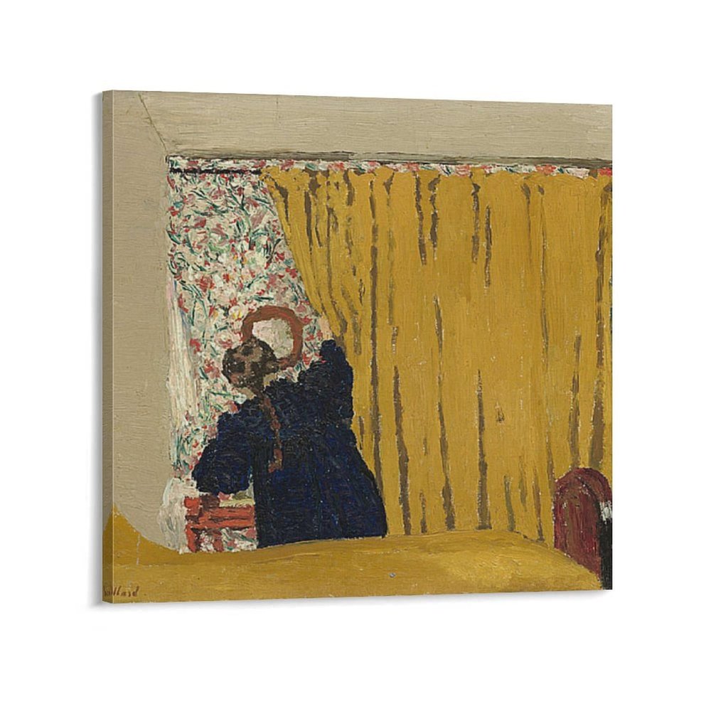 Edouard Vuillard Print Painting (37) Poster Cool Artworks Painting Wall Art Canvas Prints Hanging Picture Home Decor Posters 20x20inch(50x50cm)