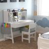 GDLF Kids Desk and Chair Set, Height Adjustable Kids Study Table, Ages 5-12 view 4