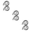 VILLFUL 6pcs Portable Telescopic Clothesline Cups Retractable Windproof Drying Line for Use Travel Camping and Home Laundry and Easy to Install view 1