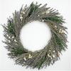 Bergamo Art Preserved Decorative Real Lavender Wreaths in Purple view 1