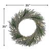 Bergamo Art Preserved Decorative Real Lavender Wreaths in Purple view 2