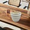 Bergamo Art Modern Beige Ceramic Vase in Beige view 3