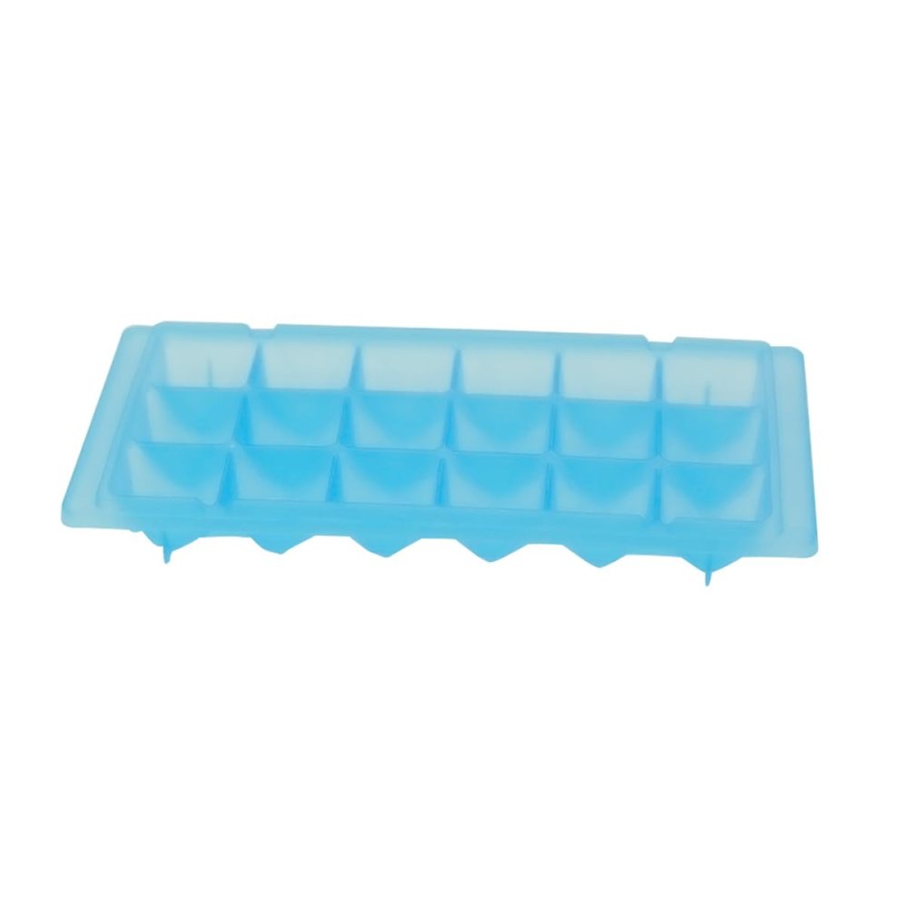 BRIGHTFUFU Diy 18 Cubes Ice Cube Mold Rhinestone Shape Ice Trays Food Grade Ice Cubes Maker for Kitchen Random Color