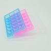 BRIGHTFUFU Diy 18 Cubes Ice Cube Mold Rhinestone Shape Ice Trays Food Grade Ice Cubes Maker for Kitchen Random Color view 4