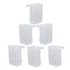 HOLIDYOYO 6pcs Wall-mounted Utensil Organizer for Chopsticks Spoons and Forks No Drill Cutlery Holder Space-saving Draining Basket for Kitchen Storage Stylish and Simple Design view 1