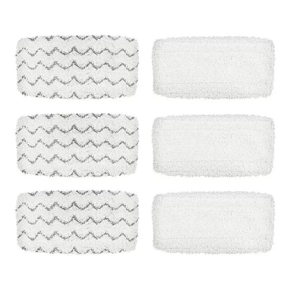 YUGHKBN 6 Pack Steam Mop Pad Compatible for Bissell Powerfresh Vac & Steam 2747A, 1132 1543 1632 1652 Symphony Vacuum and Steam Mop Series Parts