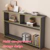 EKDJSN Console Table, Extremely Narrow Functional Wood Entryway Table, Super Narrow Bookshelf at The Foot of The Bed Against The Wall, for Entryway, Living Room, Hallway(Black,39.3x7.8in) view 2