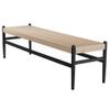 DIEYPOL Bench for Bedroom End of Bed Rattan Bench, Home Shoe Changing Stool, Simple Rope Sofa Bench, Simple Small Apartment Solid Wood Bed End Stool(A) view 1