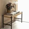 DIEYPOL Bench for Bedroom End of Bed Rattan Bench, Home Shoe Changing Stool, Simple Rope Sofa Bench, Simple Small Apartment Solid Wood Bed End Stool(A) view 4