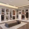 MODCART Modular Closet System, 58" Wide Closet Organizer System with Hanging, Wood Tower Closet Storage for Walk In Closets, Wall Mounted Wardrobe Organizer Kit System, Bedroom, White view 4